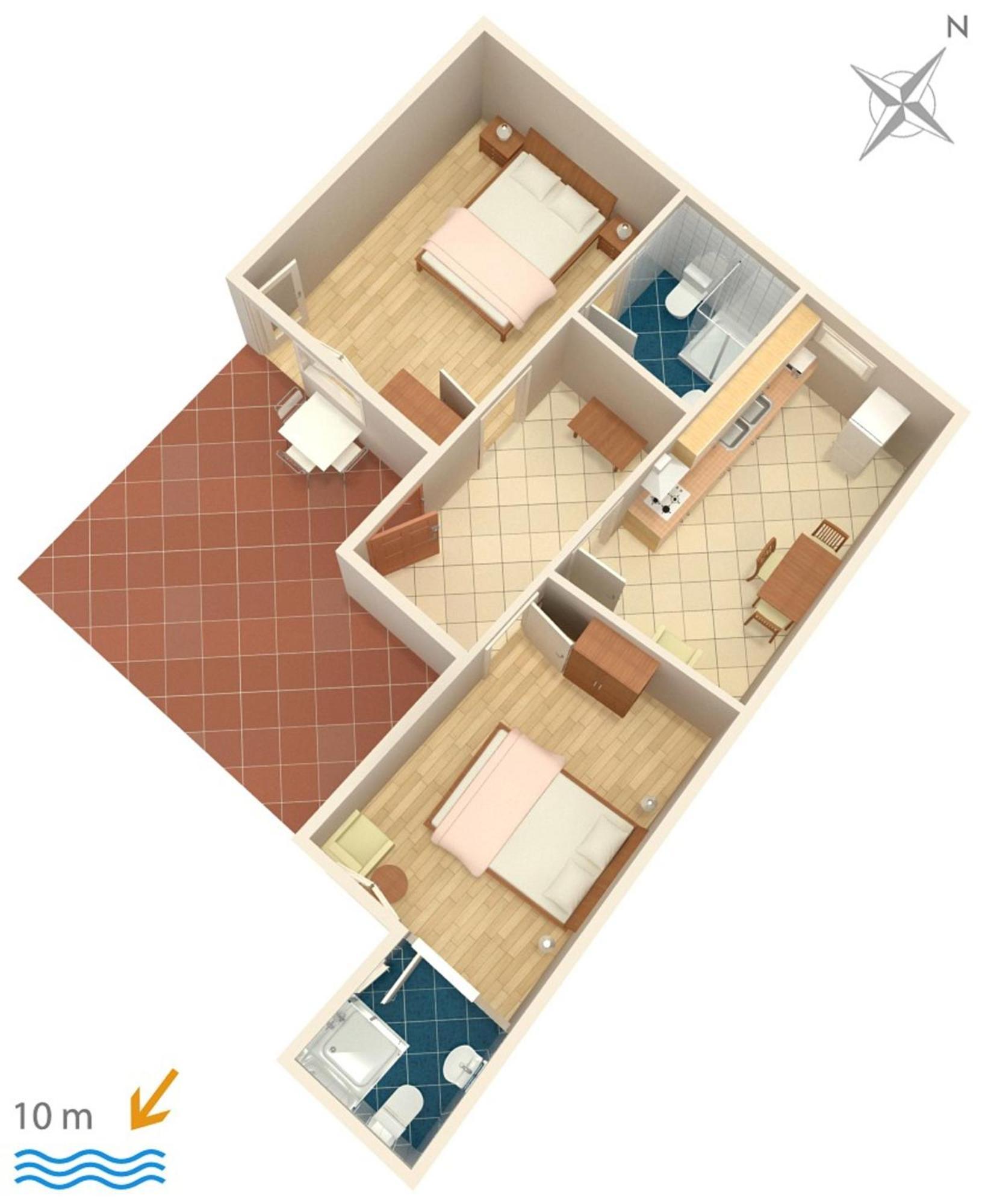 Family Friendly Seaside Apartments Brodarica, Sibenik - 4833 Бродарика Екстериор снимка